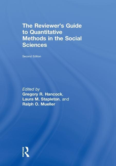 Front cover_The Reviewer's Guide To Quantitative Methods In The Social Sciences