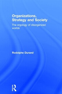 Couverture_Organizations, Strategy And Society