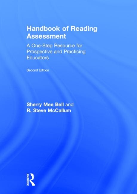 Front cover_Handbook Of Reading Assessment