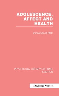 Front cover_Adolescence, Affect and Health