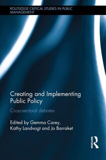 Front cover_Creating And Implementing Public Policy