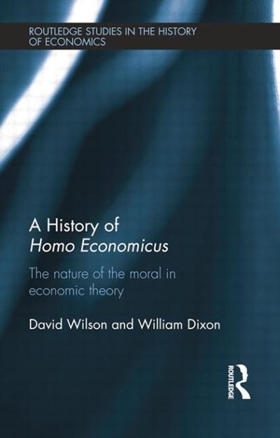 Couverture_A History Of Homo Economicus