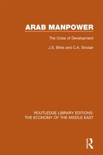 Front cover_Arab Manpower (RLE Economy of Middle East)