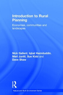 Couverture_Introduction To Rural Planning