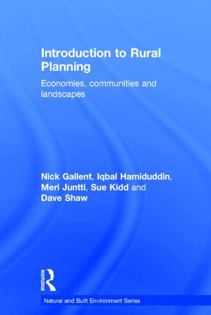 Couverture_Introduction To Rural Planning