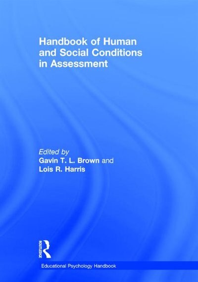 Front cover_Handbook Of Human And Social Conditions In Assessment