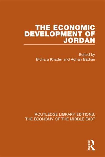 Front cover_The Economic Development of Jordan