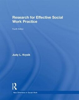 Front cover_Research For Effective Social Work Practice