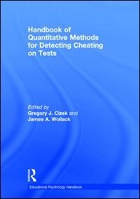 Front cover_Handbook Of Quantitative Methods For Detecting Cheating On Tests