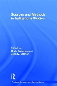 Couverture_Sources And Methods In Indigenous Studies