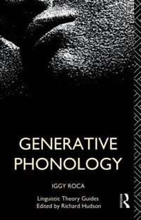 Front cover_Generative Phonology