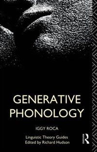 Front cover_Generative Phonology