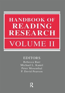 Front cover_Handbook Of Reading Research, Volume Ii