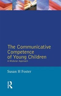 Front cover_The Communicative Competence of Young Children