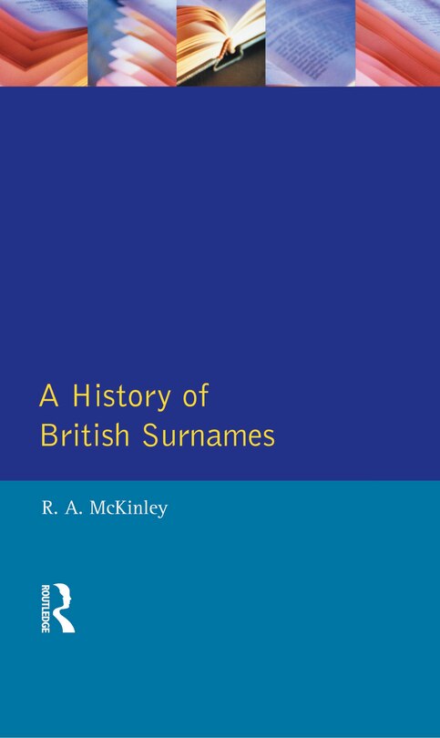 Front cover_A History Of British Surnames