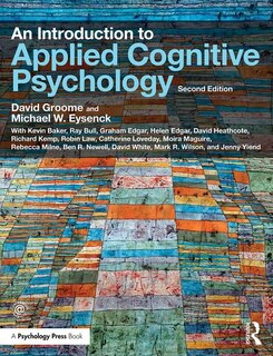 Couverture_An Introduction To Applied Cognitive Psychology