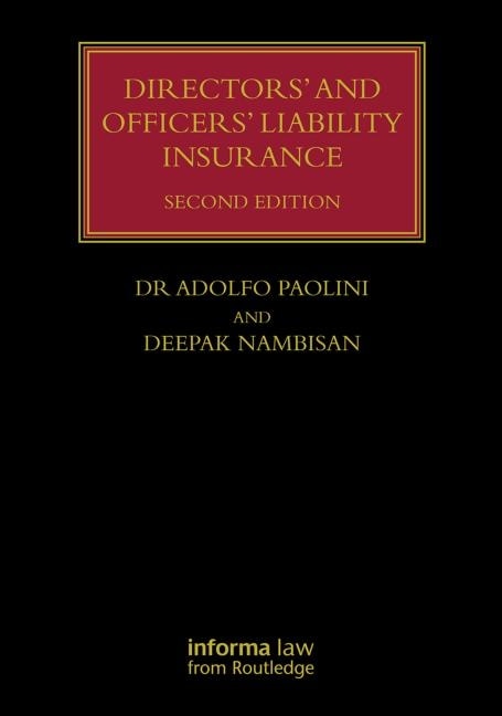 Couverture_Directors' And Officers' Liability Insurance