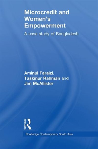 Couverture_Microcredit And Women's Empowerment