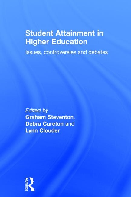 Front cover_Student Attainment In Higher Education