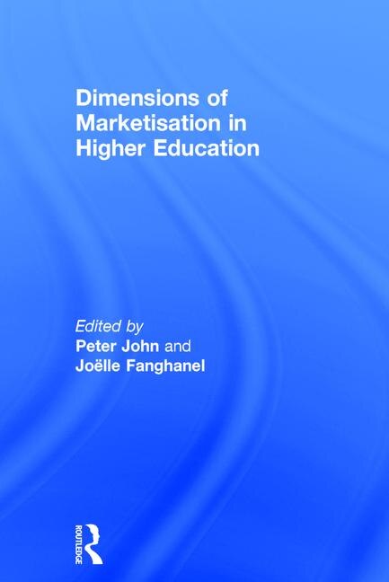 Couverture_Dimensions Of Marketisation In Higher Education