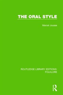 Front cover_The Oral Style Pbdirect