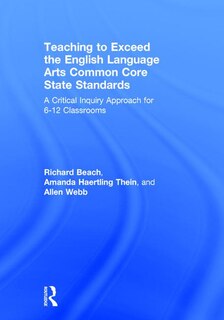 Couverture_Teaching To Exceed The English Language Arts Common Core State Standards