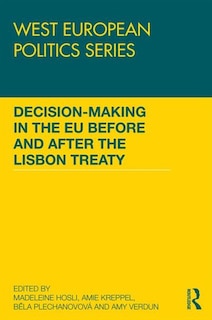 Front cover_Decision Making In The Eu Before And After The Lisbon Treaty