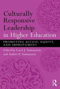 Couverture_Culturally Responsive Leadership In Higher Education