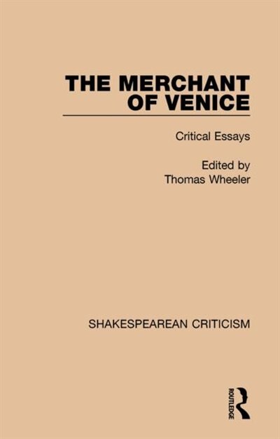 Couverture_The Merchant Of Venice