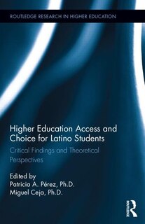 Front cover_Higher Education Access And Choice For Latino Students