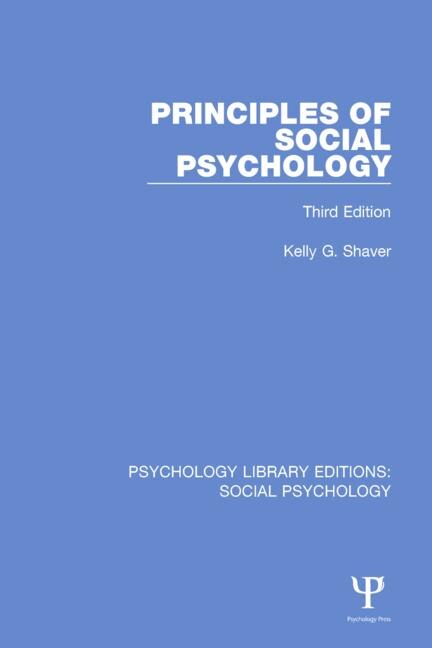 Couverture_Principles of Social Psychology