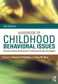 Front cover_Handbook Of Childhood Behavioral Issues