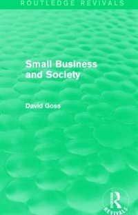 Couverture_Small Business and Society (Routledge Revivals)