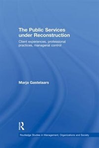 Front cover_The Public Services under Reconstruction
