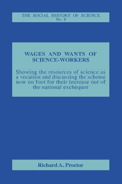 Couverture_Wages and Wants of Science Work