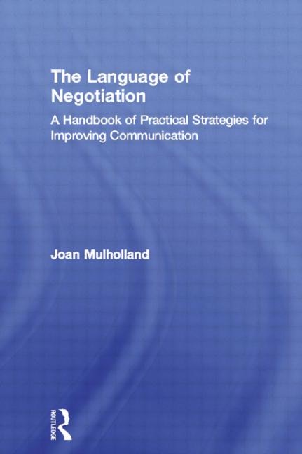 Front cover_The Language of Negotiation