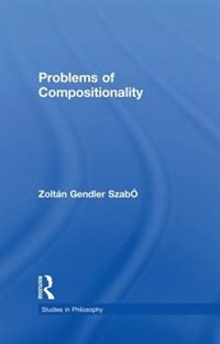 Front cover_Problems Of Compositionality