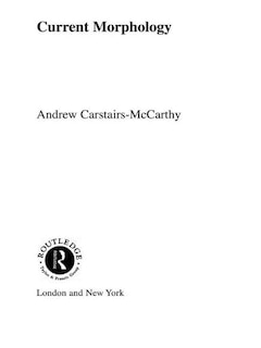 Front cover_Current Morphology