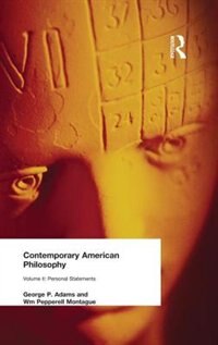 Front cover_Contemporary American Philosophy