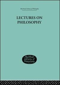 Couverture_Lectures On Philosophy