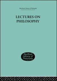 Couverture_Lectures On Philosophy