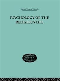 Couverture_Psychology Of The Religious Life