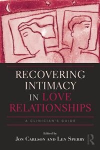 Couverture_Recovering Intimacy In Love Relationships