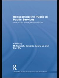 Front cover_Reasserting The Public In Public Services