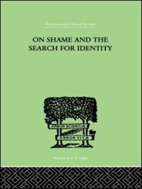 Front cover_On Shame And The Search For Identity