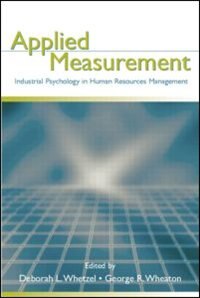 Couverture_Applied Measurement
