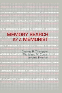 Front cover_Memory Search By A Memorist