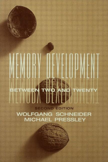 Couverture_Memory Development Between Two And Twenty