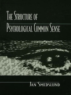 Couverture_The Structure Of Psychological Common Sense