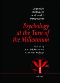 Couverture_Psychology At The Turn Of The Millennium, Volume 1